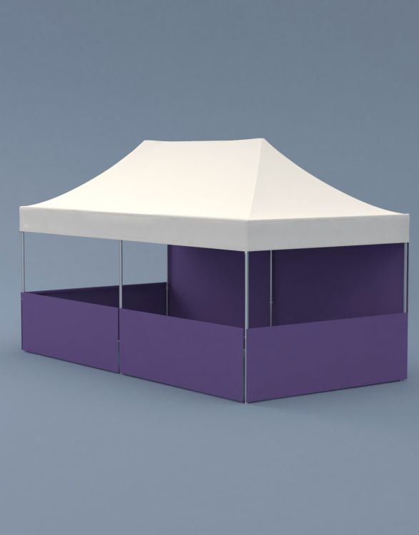 POPTENT HA 600  Aluminum Folding Tent 6x3m