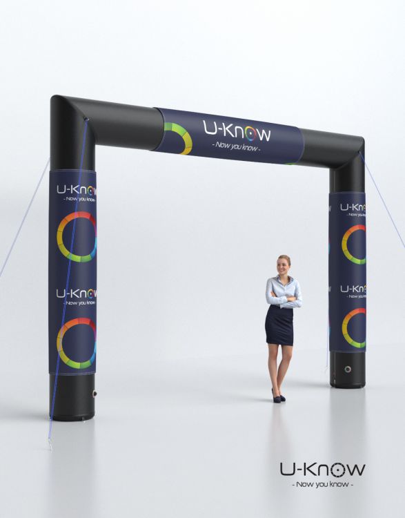U-GATE 450  Inflatable Advertising Arch 4,5 x 3,2m
